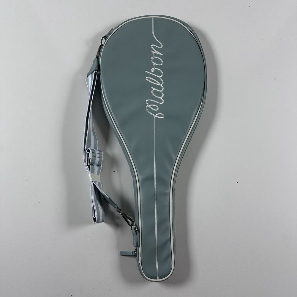 NEW Malbon Golf Paige Contour Tennis Racquet Bag Sky Blue Size OS